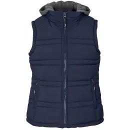 Ladies Okinawa Bodywarmer Navy Front
